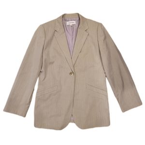 Calvin Klein Cream blazer Size 10